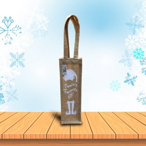 Christmas Wine Bag