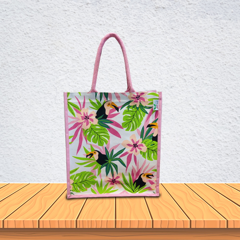 Tropical Beach Tote Bag - Thumbnail Image